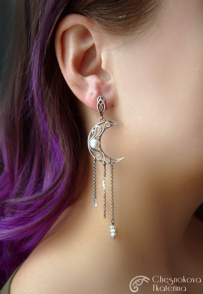 Серьга на ушке
