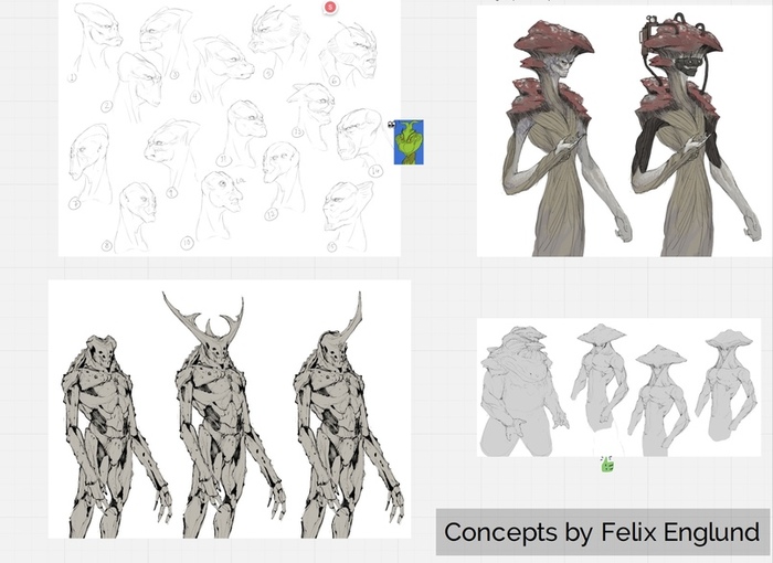 И ещё одно ранняя стадия разработки