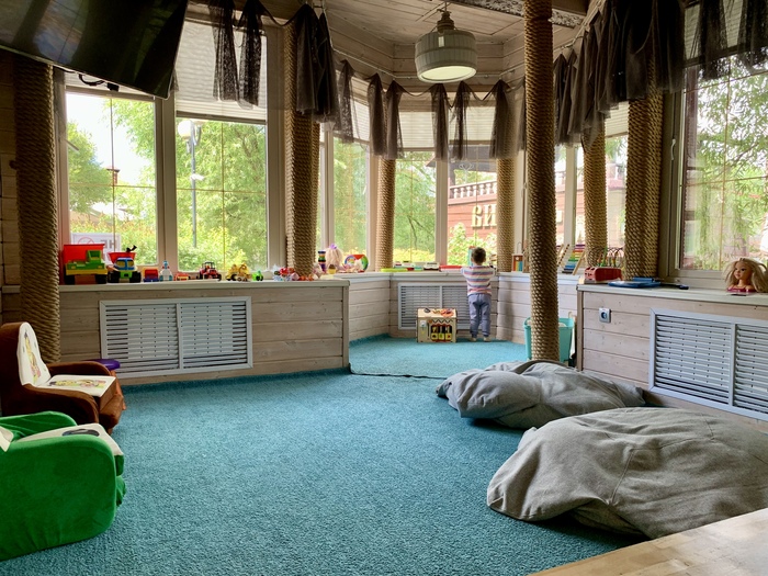 Детская комната в кафе "Садко"