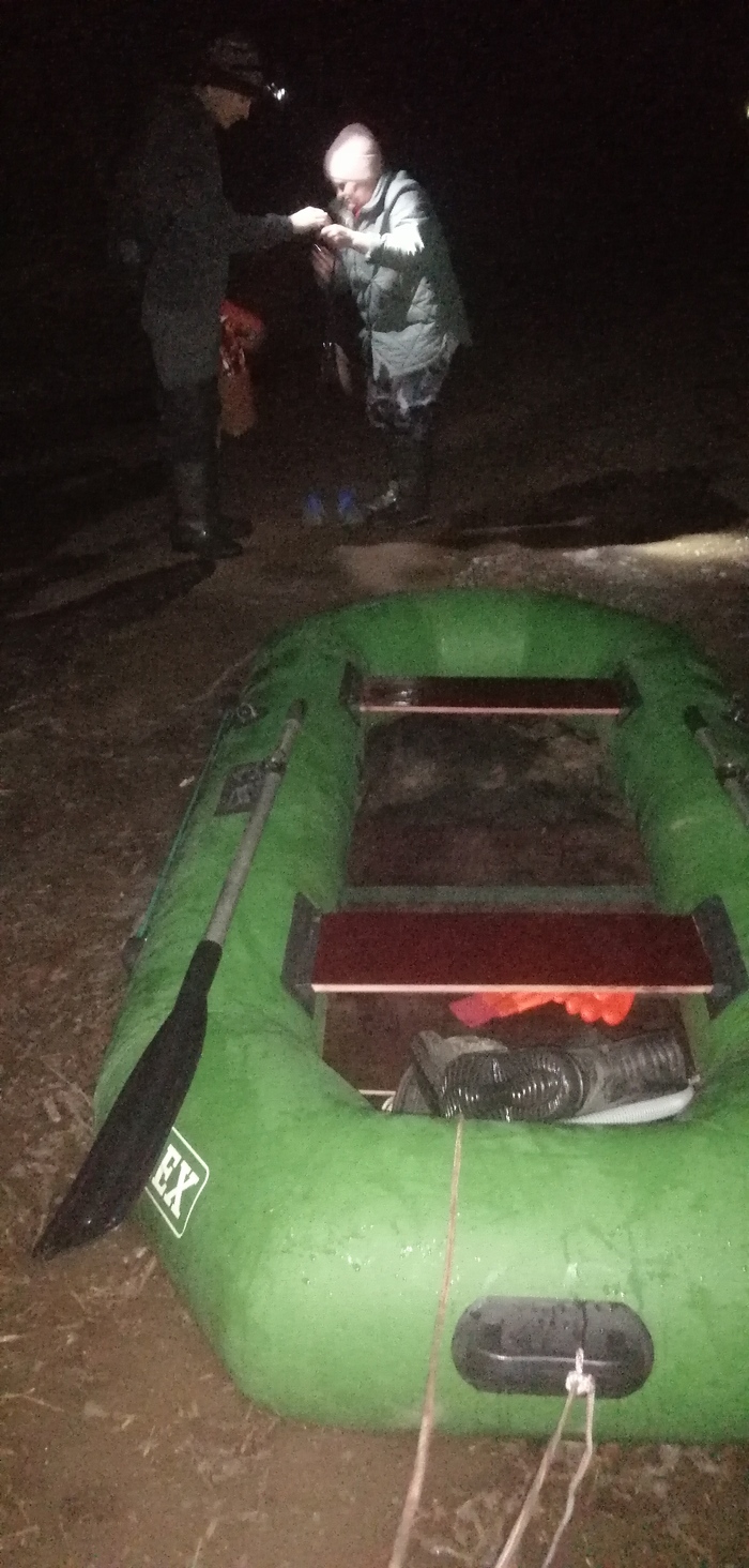 Первые эвакуированные