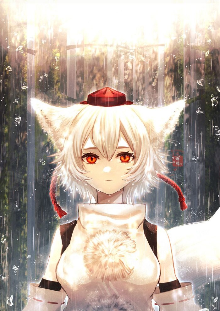 Momiji , Anime Art, Inubashiri Momiji, Touhou