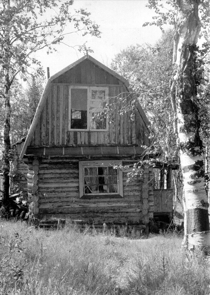 Командирский домик. А на втором этаже жили коногон со своей женой - поварихой.