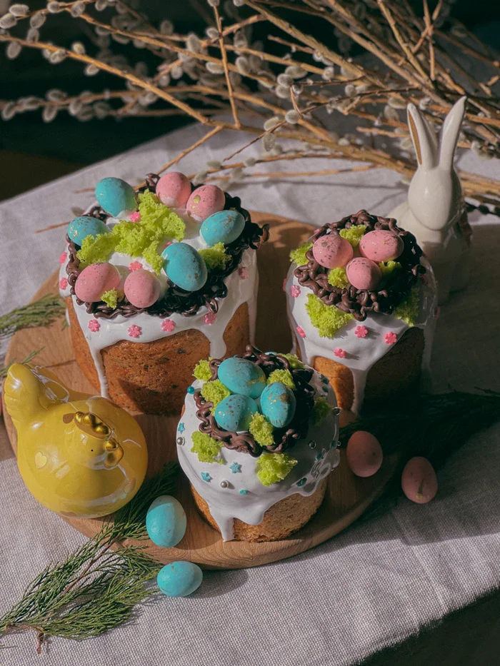 Мои куличики и творожная Пасха Пасха, Кулич, Кулинария, Длиннопост