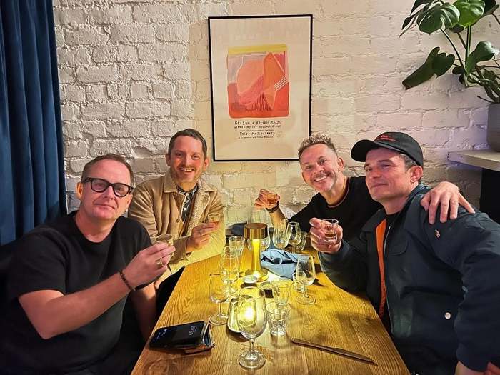 Хоббиты и Леголас воссоединились Актеры и актрисы, Леголас, Хоббит, Властелин колец, Длиннопост