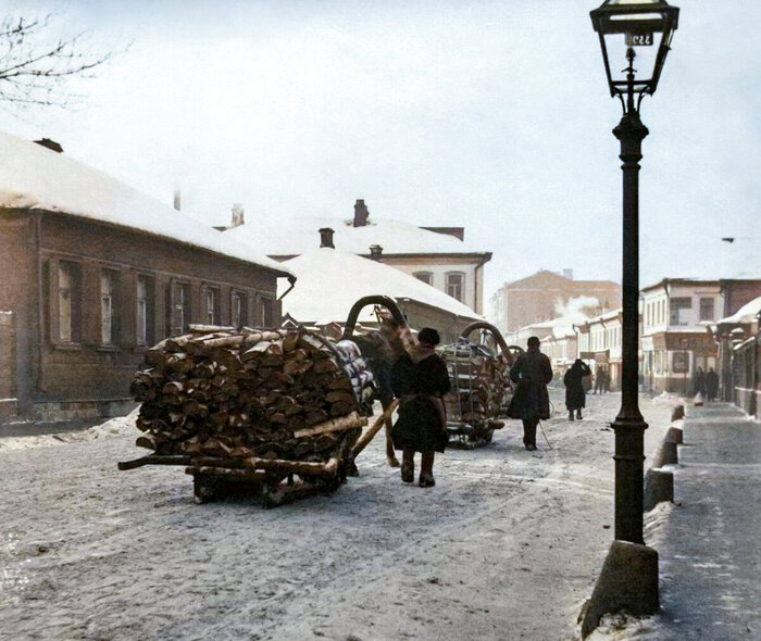 Цветные снимки дореволюционной Москвы. Жизнь и виды города в начале ХХ века. Часть II Старое фото, Историческое фото, История города, Краеведение, Колоризация, Москва, Фотография, Российская империя, 20 век, 19 век, Длиннопост