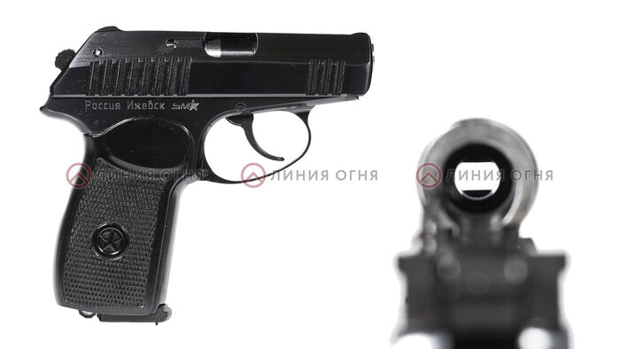 Пистолет П-М21Т имеет калибр 9 мм Р.А.