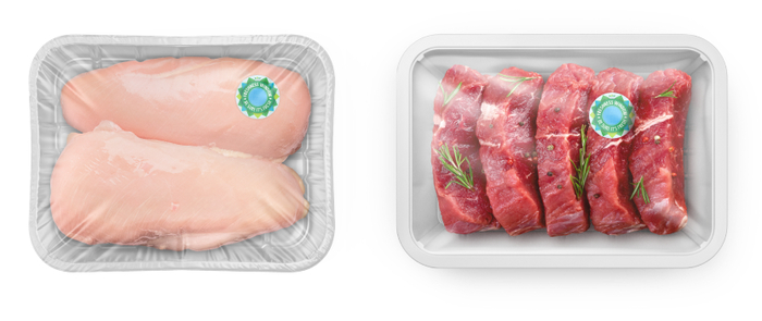 BioTip помещает датчик непосредственно в мясо, чтобы зарегистрировать микробы внутри (Courtesy)