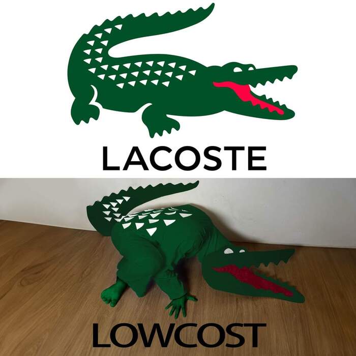 ,    Lowcost cosplay, Lacoste,   
