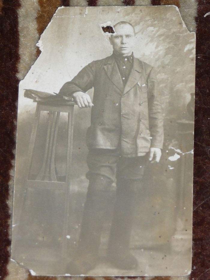 Предположительно - фото отца, прапрадеда, Фёдора, примерно 1910-й