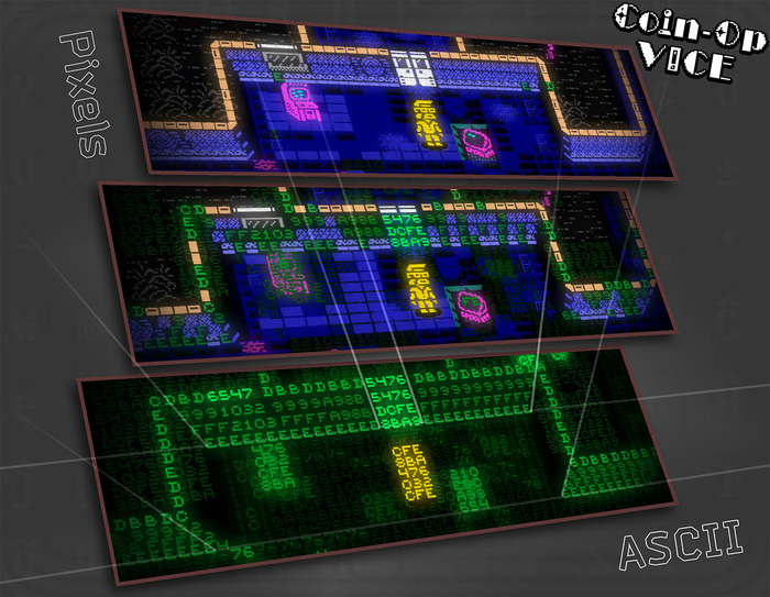  ASCII  Pixel Art   Gamedev, , -, ,  , Unity, Unreal Engine, Pixel Art, ASCII, , 