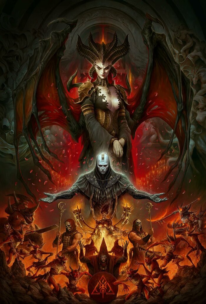 Diablo IV art Blizzard, Diablo IV, Dave Rapoza, 