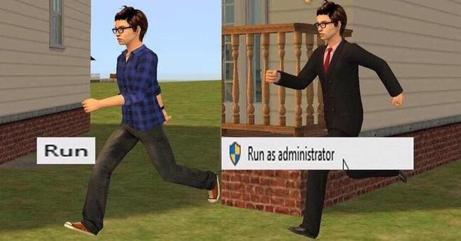 Run as administrator   , IT , 