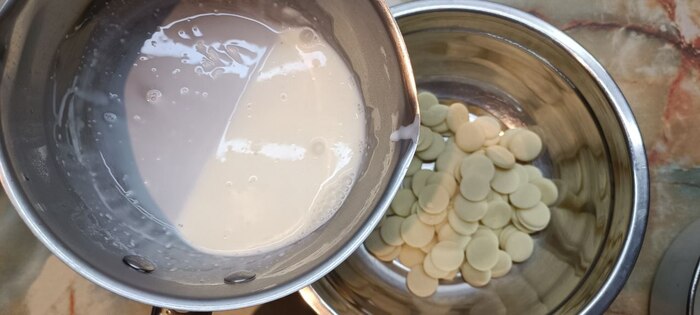 Белый шоколад – 120 г.