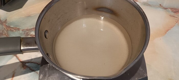 Сахар – 150 г.,Вода – 150 г.