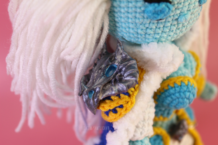 Связана из пряжи yarnart jeans крючком 2 мм