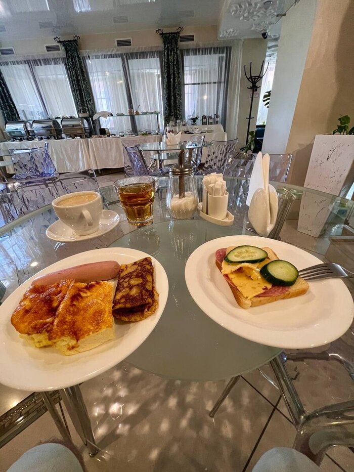 Завтрак как и говорил - не фонтан, стандарт.