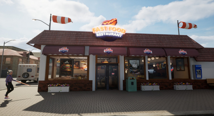    Fast Food - Restaurant Simulator   , Steam, , ,  , , 
