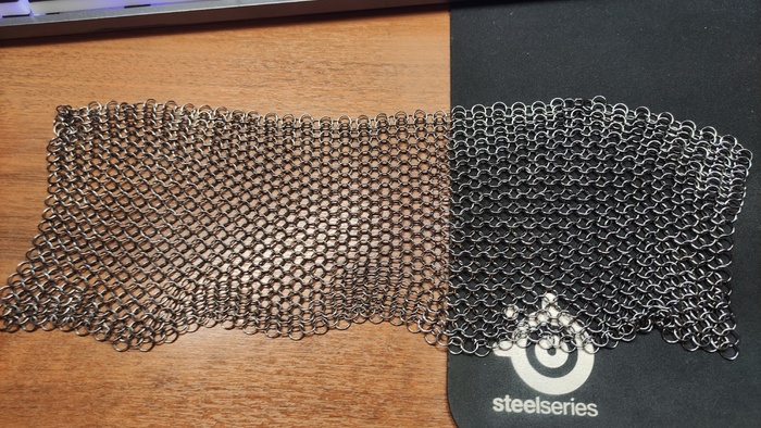 Одно из кольчужных полотен