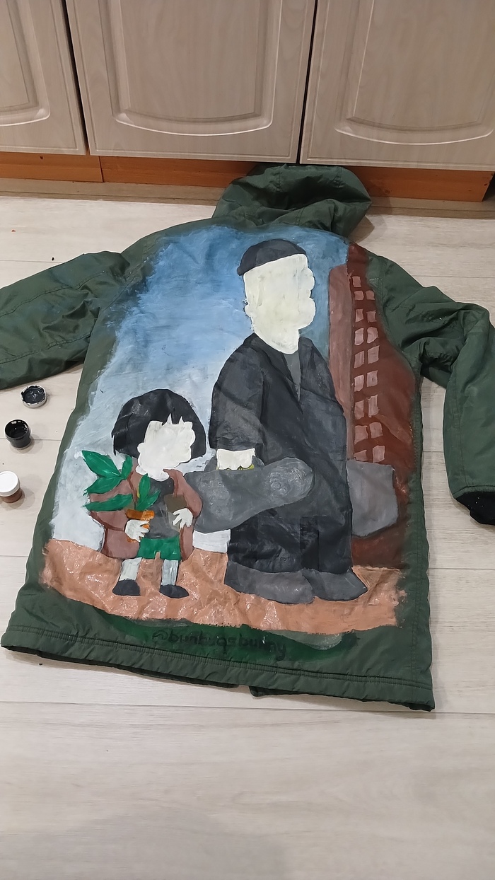 Конечный итог рисования с дочей)