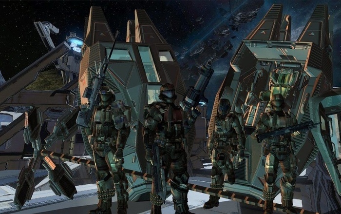 Десантники у дропподов