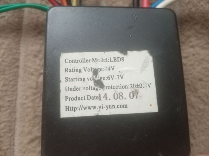 Controller Model:LBD8