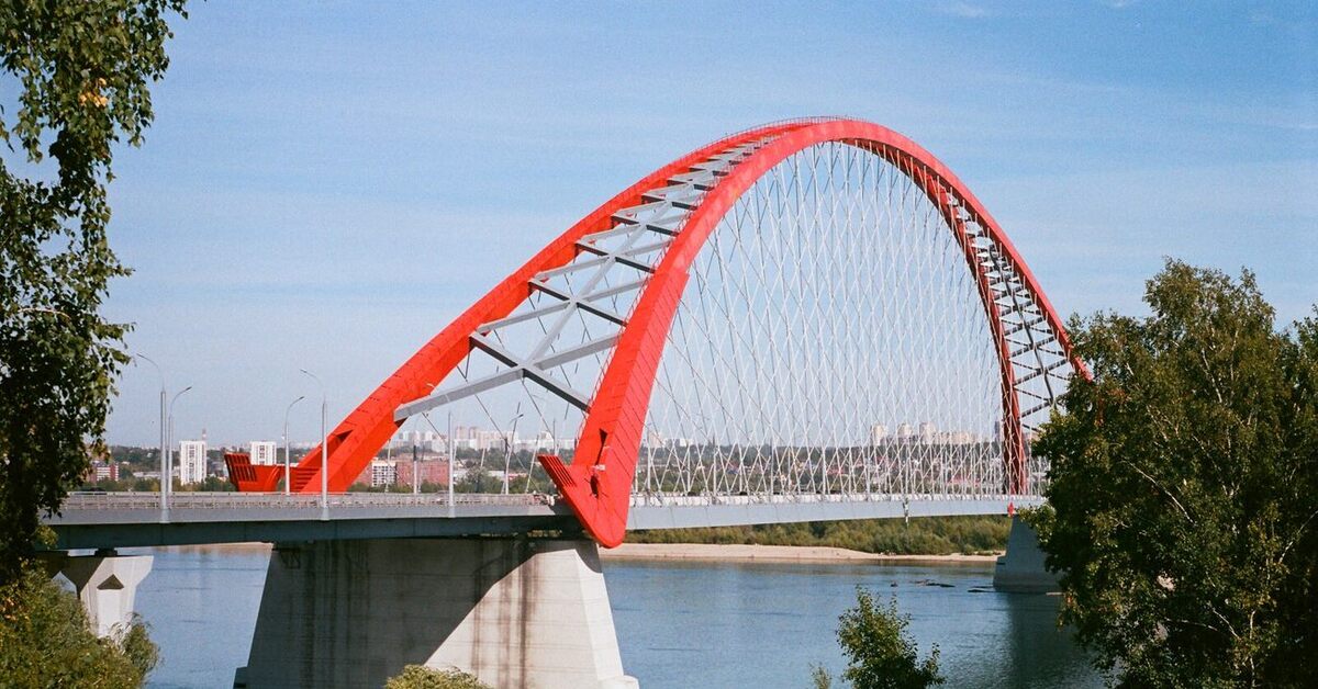 Бугринский мост | Пикабу