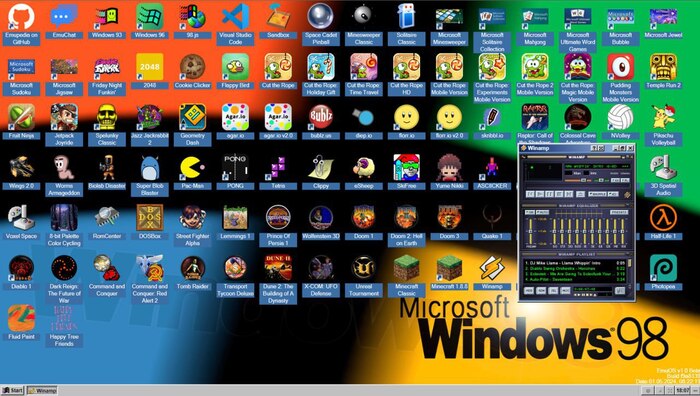   90-?  Windows   ! Windows, Windows 95, 90-, Winamp, , Telegram ()
