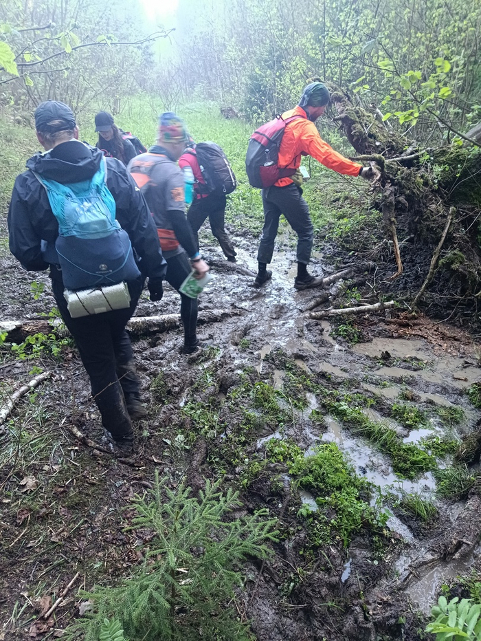 Отметка прохождения контрольного пункта