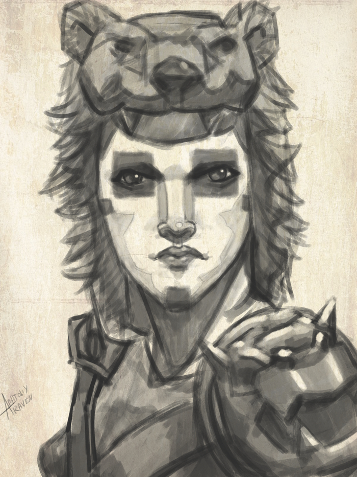 Набросок варварши