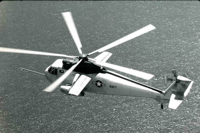 Экспериментальный винтокрыл Sikorsky S-61F, 1965 г.