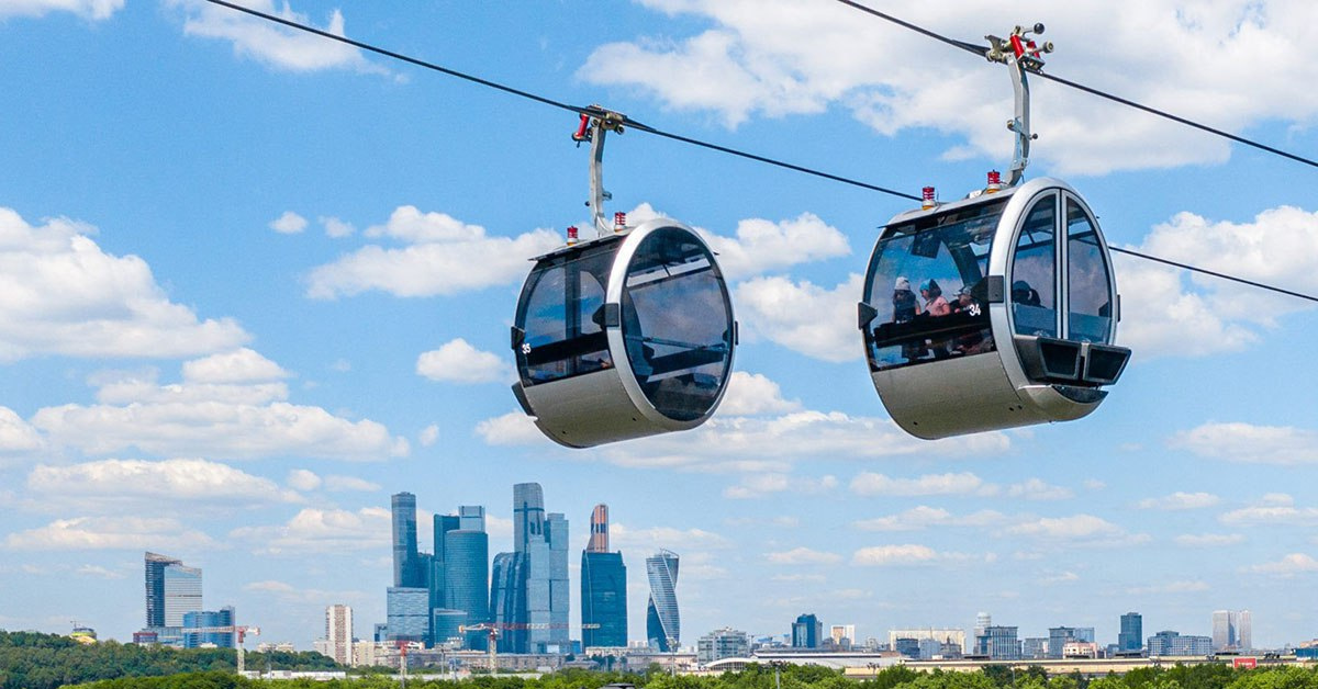 Сергей Собянин открыл первую канатную дорогу в Москве / Новости города / Сайт Мо