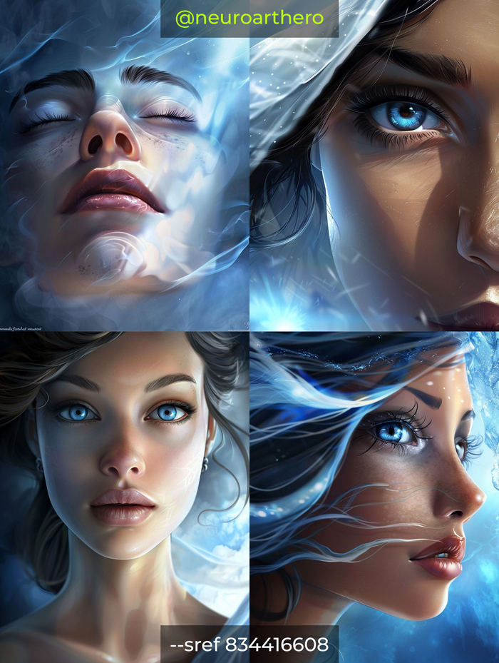 female face --ar 3:4 --sref 834416608