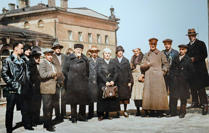 Фотографии Ленинграда довоенного времени. 20 раскрашенных фотографий 1930-х годов Колоризация, Старое фото, Фотография, Историческое фото, Архитектура, Ленинград, Санкт-Петербург, СССР, 1930-е, Длиннопост