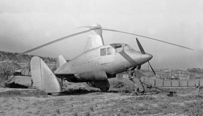 SNCASE SE-700. Вид сбоку. Фото: Société Nationale de Constructions Aéronautiques du Sud-Est