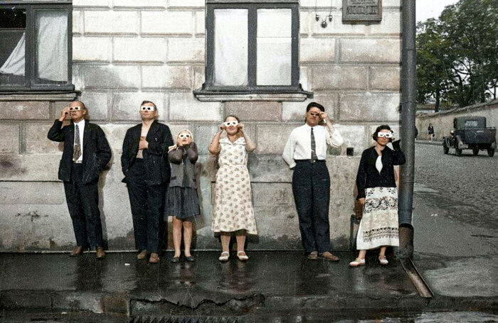 Жизнь Советской Москвы в 30-е годы. 20 раскрашенных фотографий Старое фото, Колоризация, Историческое фото, Фотография, Москва, Столица, 1930-е, Длиннопост