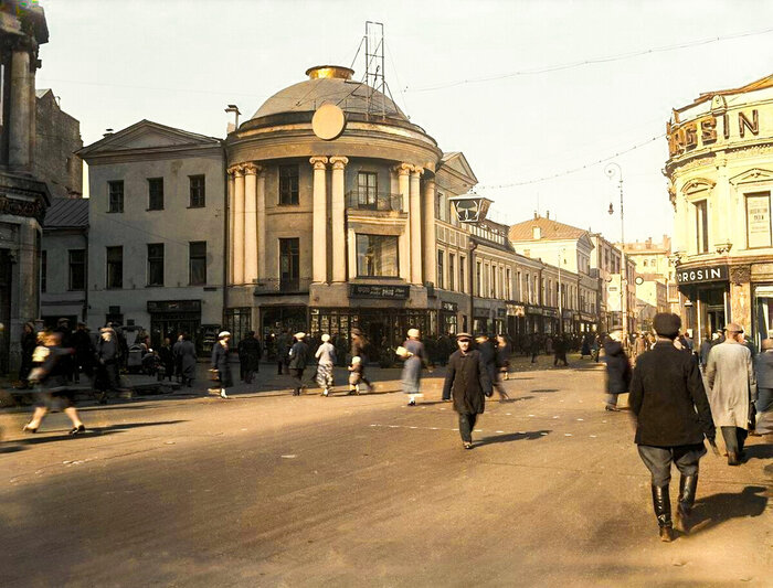 Жизнь Советской Москвы в 30-е годы. 20 раскрашенных фотографий Старое фото, Колоризация, Историческое фото, Фотография, Москва, Столица, 1930-е, Длиннопост