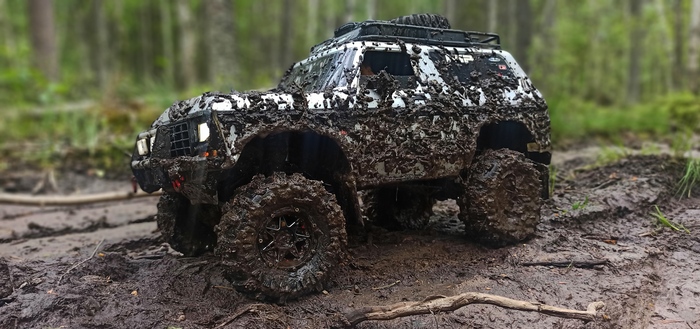 Ford Bronco trx4 scale muddy  , , , , 