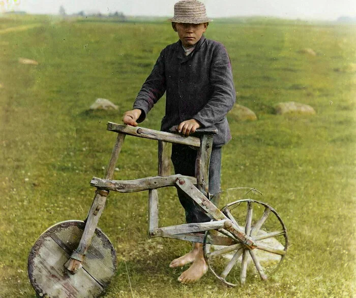 Подборка интересных и необычных фотографий Российской Империи. 20 раскрашенных фотографий. Часть II Старое фото, Колоризация, Историческое фото, Фотография, Российская империя, 19 век, 20 век, Крестьяне, Длиннопост