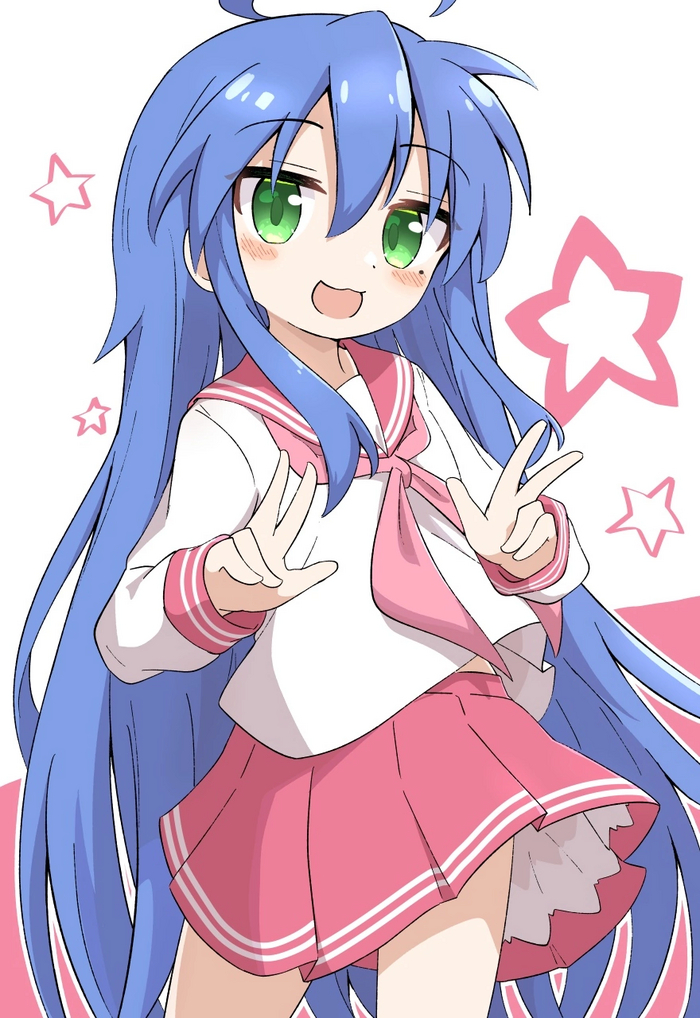    , Anime Art, Lucky Star, Konata Izumi,  