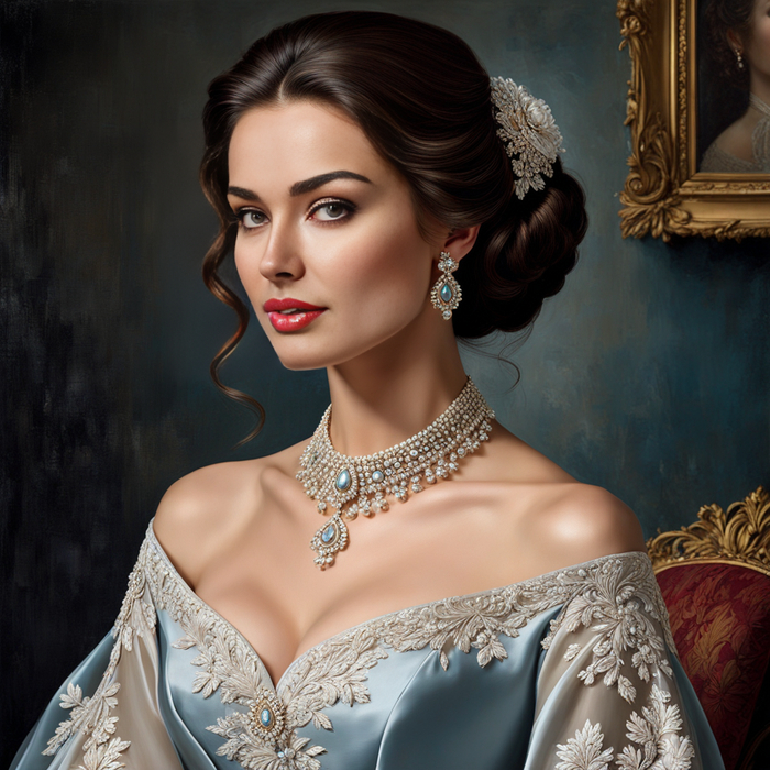 Девушка викторианской эпохи