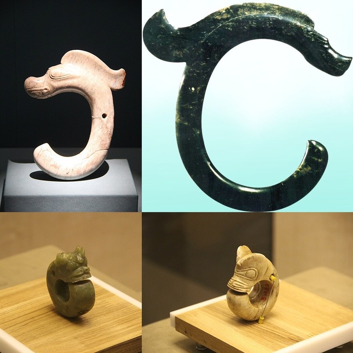 нефритовые драконы культуры Хуншань