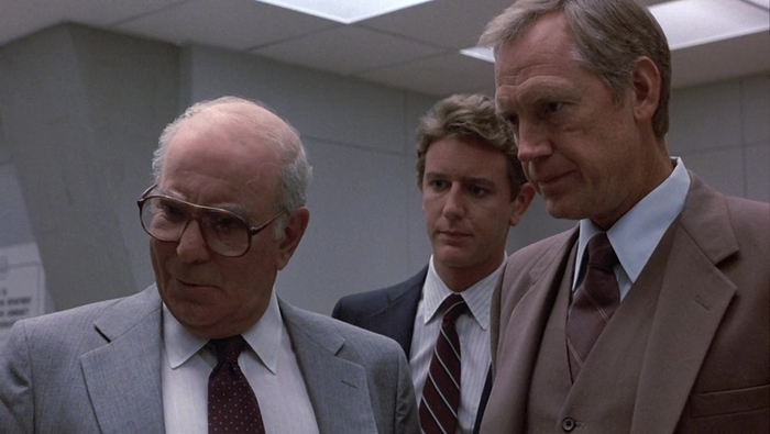 В кадре копы трех разных уровней.