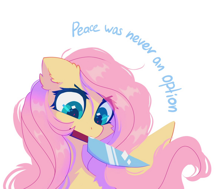 Peace was never an option My Little Pony, Fluttershy