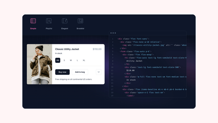 ����� ���������� ������� � ����� Tailwind � ����� ���� ��� ��� �������������