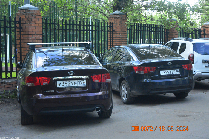 И на ноте двух одинаковых автомобилей (даже в ГРЗ есть ббщие цифры/буквы) пост завершается