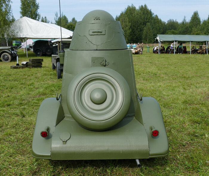 Восстановили машину в мастерской Военно-технического музея Славы.