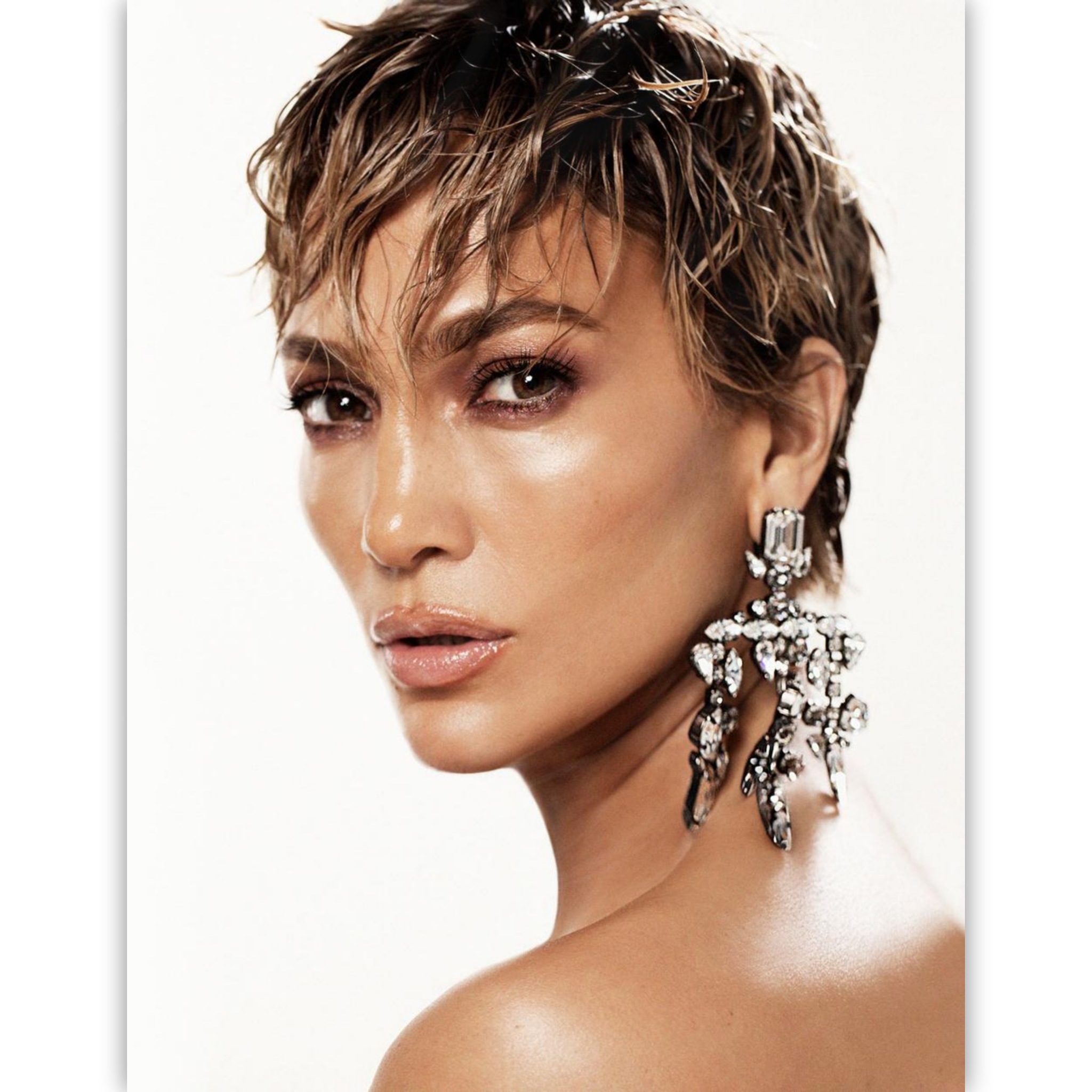 Jennifer Lopez для журнала Allure (March 2021) | Пикабу