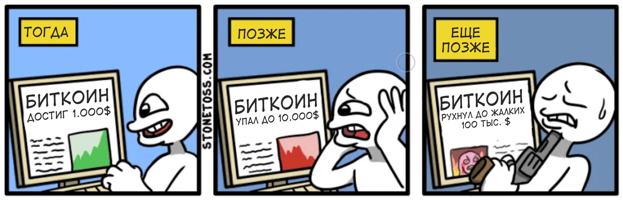 Late message. Биткоин комикс. Stonetoss Bitcoin. Комиксы stonetoss. Stonetoss Мем про биткоин.