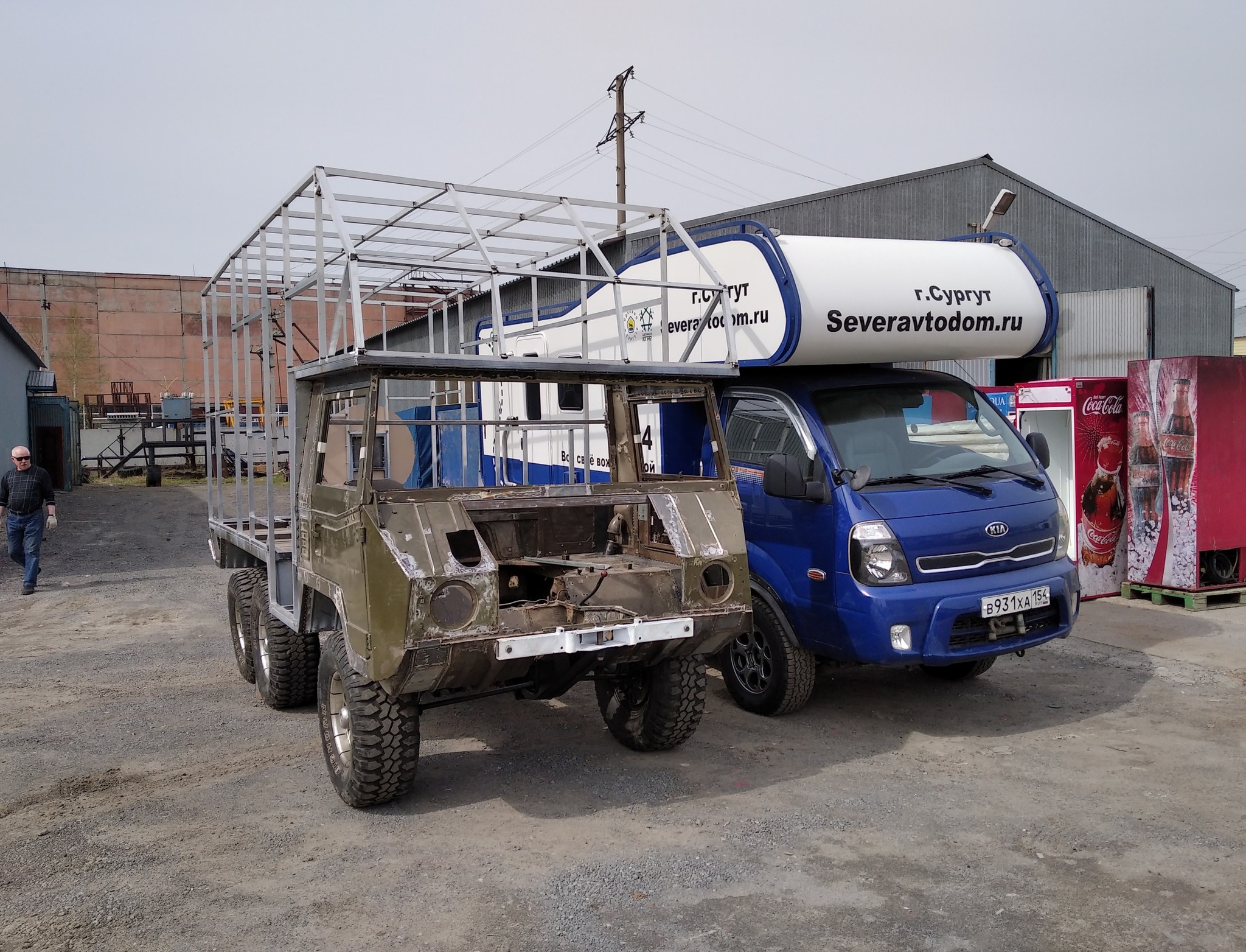 Pinzgauer 712 строительство автодома 6х6 часть 5 | Пикабу