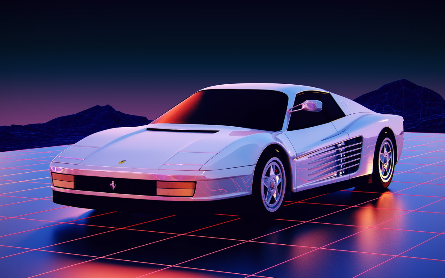 Ferrari Testarossa: истинный Gran Turismo | Пикабу